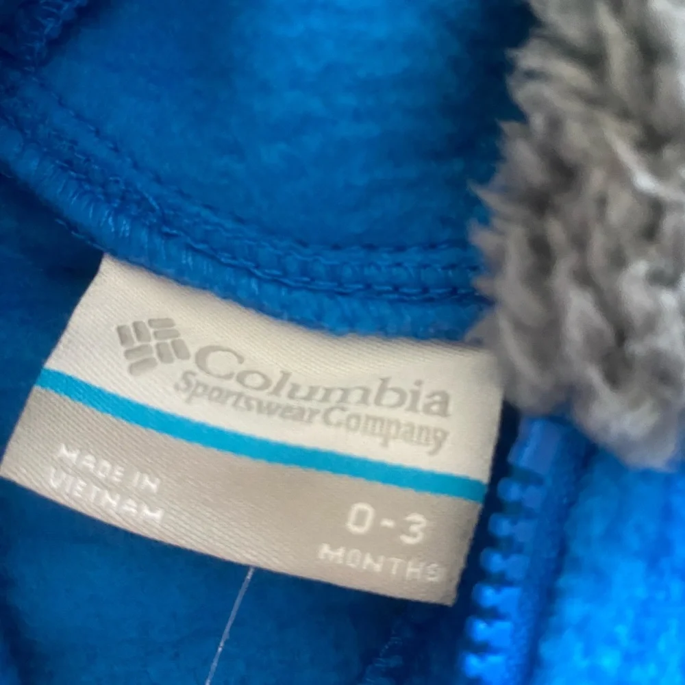 COLUMBIA fleece baby wear💙unisex!COMFY & COZY- brand NEW💙